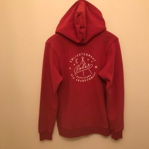 Red Women’s Poler zip up hoodie